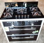 اجاق گاز طرح فر سه کشویی پارلا گاز