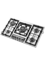 اجاق گاز استیل البرز مدل S5960 ظرفیت ۵ شعله