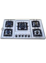 اجاق گاز رومیزی ۵ شعله مدل M6 چدن مربع