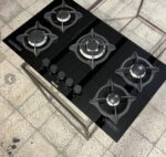 اجاق گاز صفحه شیشه ای توبینو مدل پادیسانی قارچی مشکی ترموکوپل - Image 4