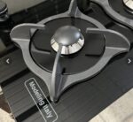 اجاق گاز صفحه شیشه ای توبینو مدل پادیسانی قارچی مشکی ترموکوپل - Image 3